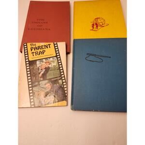 Vintage Bundle Of 4 Children's Books The Parent Trap A Dog For Davie's Hill